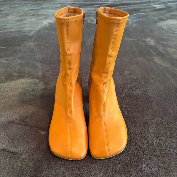 Dries Van Noten Leather Ankle Boots - Picture 3 of 8